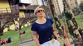 One fucks me while I suck the other - Cassiana Costa