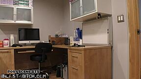 Blaire Celeste visits Doctor Tampa at the hospital for a check-up.