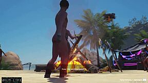 dancing with a pretty girl while getting fucked hard 😈 wild party vibes