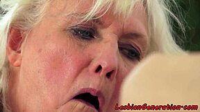 Grandma Licks and Fingers Teen Babe So Good