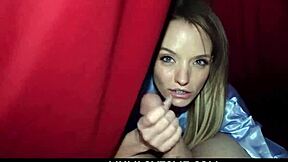 I, the careful milf stepmother, teachin' my inexperienced stepson with my ass and tits.