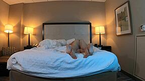 old man cums inside petite teen's sexy tatted pussy after hardcore sex