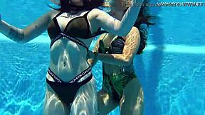 hot teen naked in pool