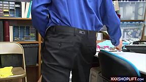 i fucked the short haired slim shoplifter