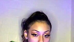 i suck my big dildo named big john while feeling so wet and petite