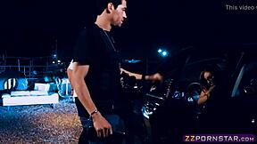 I double penetrated the nerdy blonde student