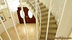 Big Tits Stepmother Orally Pleasured by Teen in Lesbian Storyline.