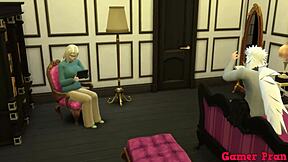 hey, did you see naruto's pervert sage seduce tsunade for wild action?