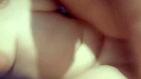 Latina couple shares intimate missionary moment with tattoos and natural features