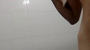 Rico enjoys a relaxing bath with big cocks