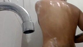 Rico enjoys a relaxing bath with big cocks