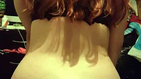 my girlfriend has this gorgeous mexican ass, she's pretty and loves sex with amateurs