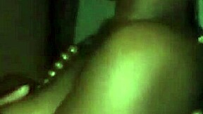 Ebony woman delivers sloppy blowjob to boyfriend with big cock