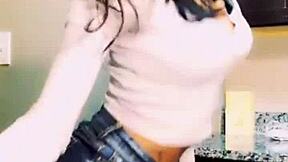 Why is the ebony girl dancing in shorts?