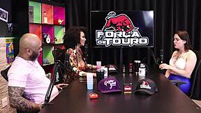 melissa leal in sheer red lingerie during pandemic