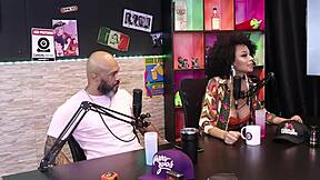 melissa leal in sheer red lingerie during pandemic