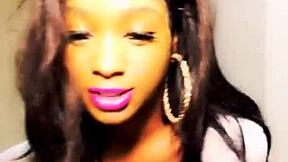 Why is the ebony girl dancing in shorts?