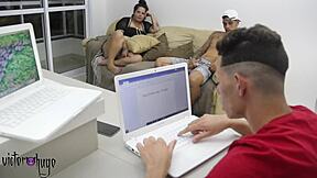 Teaching my friends how to fuck right for my camera, wow!