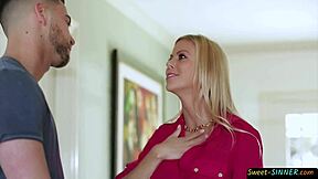 stunning blonde teen pounded so hard