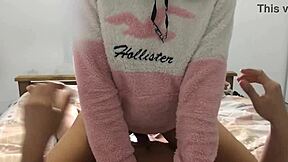 my girlfriend's sister rides me raw, no condom