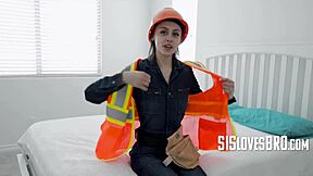 tiny stepsis rides my cock like an angel pov