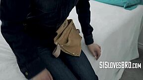 tiny stepsis rides my cock like an angel pov