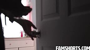 Wow, teen Rissa May gets a creampie from stepdaddy Brad Newman!