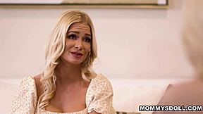 stepdaughters lexi lore and chloe temple exploring lesbian sex with stepmoms serene siren and spencer scott