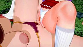 Nerdy Velma Dinkley And Redheaded Daphne Blake In Lesbian Cartoon Orgasm