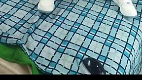 I catch Yuleiny masturbating and secretly record before pounding her hard.