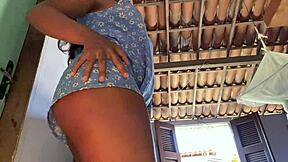 Stepsister teases until I bang her hard