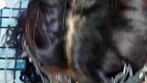 I catch Yuleiny masturbating and secretly record before pounding her hard.