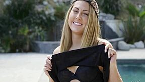 Hard boner in her face makes her lusty.