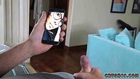 hot teen 18+ creaming while masturbating with jewel plug in sneaky pov.