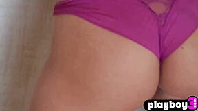 Babe Rips Clothes, Shows Ass!