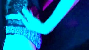 Teen Sucks Monster Cock in Disco Club