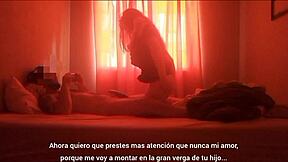 Stepmom Megan Sneaks Into Son’s Room for Forbidden Latina Action