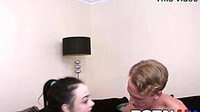 fine ass brit alessa savage rides stepdads cock hard