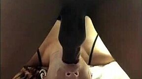 that exotic ebony teen is deepthroating and getting facefucked so sloppy