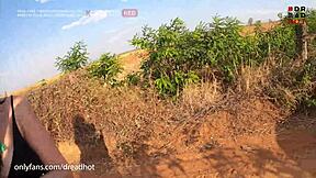 Fudendo na rodovia e levando gozada na boca - dread hot