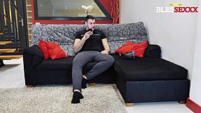 guy enjoys SEX with VR GLASSES on for intense pleasure