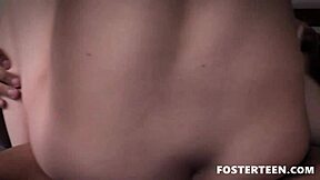 Foster teen Jazmin Luv pounded hard in a wild threesome with busty milf.