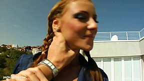 Petite teen gilda roberts endures rough spanking and hardcore sex