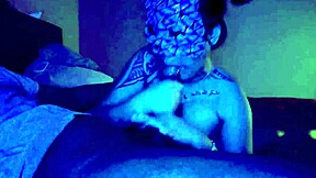 asian teen gives sloppy blowjob to big black cock with deepthroat