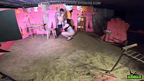 por trás das câmeras de gabriela ramos gravando com bettohfitness na marcenaria, binho ted e sandro lima