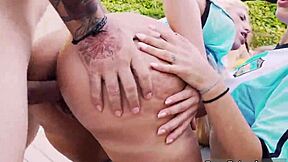 peter north hosts wild outdoor orgy during america's cup with teen friends