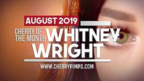 Watch Whitney Wright Finger Herself in Sexy Lingerie! So Hot and Intense!