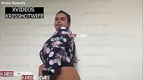 Kriss Hotwife In Transparent Gym Outfit