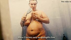 Caught my STEPSISTER MASTURBATING in the shower