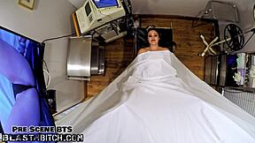 blaire celeste becomes doctor and gets cumshot in hospital